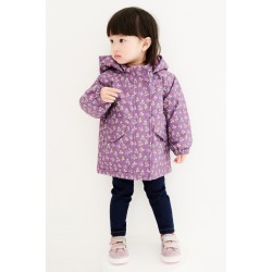 紫色兒童夾克 (3個月至7歲)